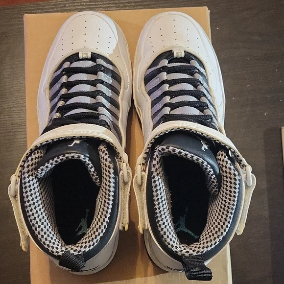 Air Jordan 10 Retro Fusion  (AJF 10) Rare "Cement" (2010) Men 10 Womens 11.5 EUC - Picture 6 of 10